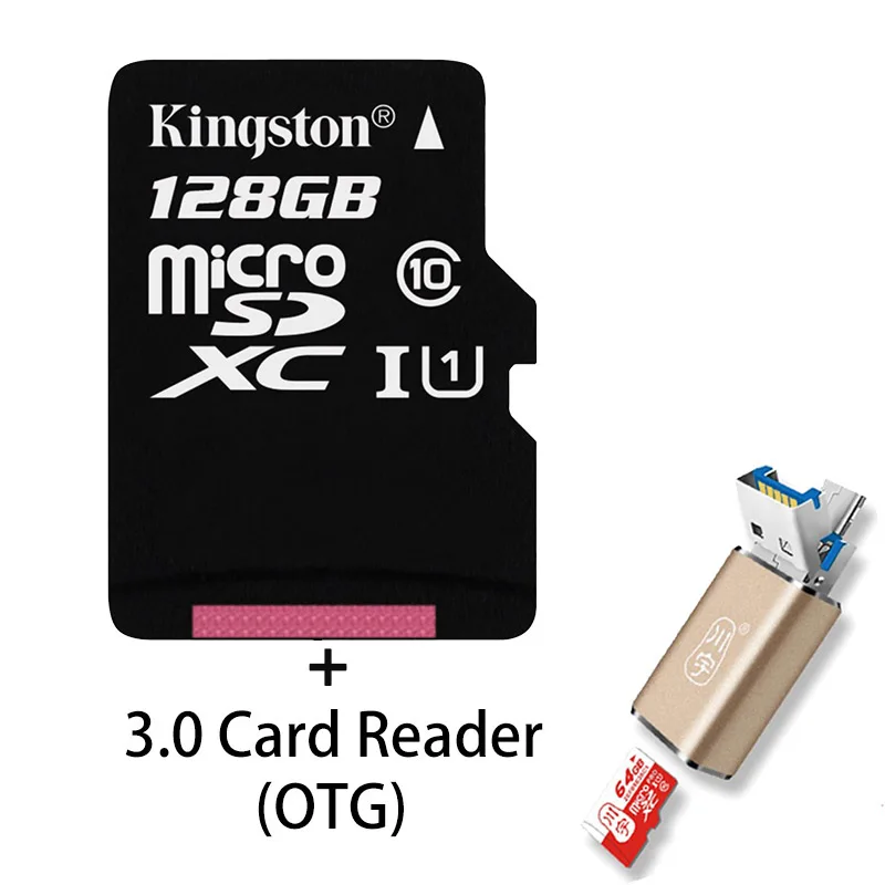 Kingston, высокое качество, карта памяти, класс 10, 128 ГБ, 64 ГБ, 32 ГБ, 16 ГБ, 8 ГБ, MicroSDXC, Micro sd карта, Cartao De Memoia, для телефона/планшета/ПК