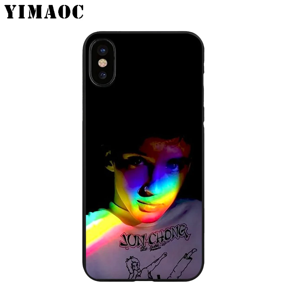 YIMAOC Troye Sivan New Album Soft TPU Black Silicone Case for iPhone X or 10 8 7 6 6S Plus 5 5S SE Xr Xs Max |