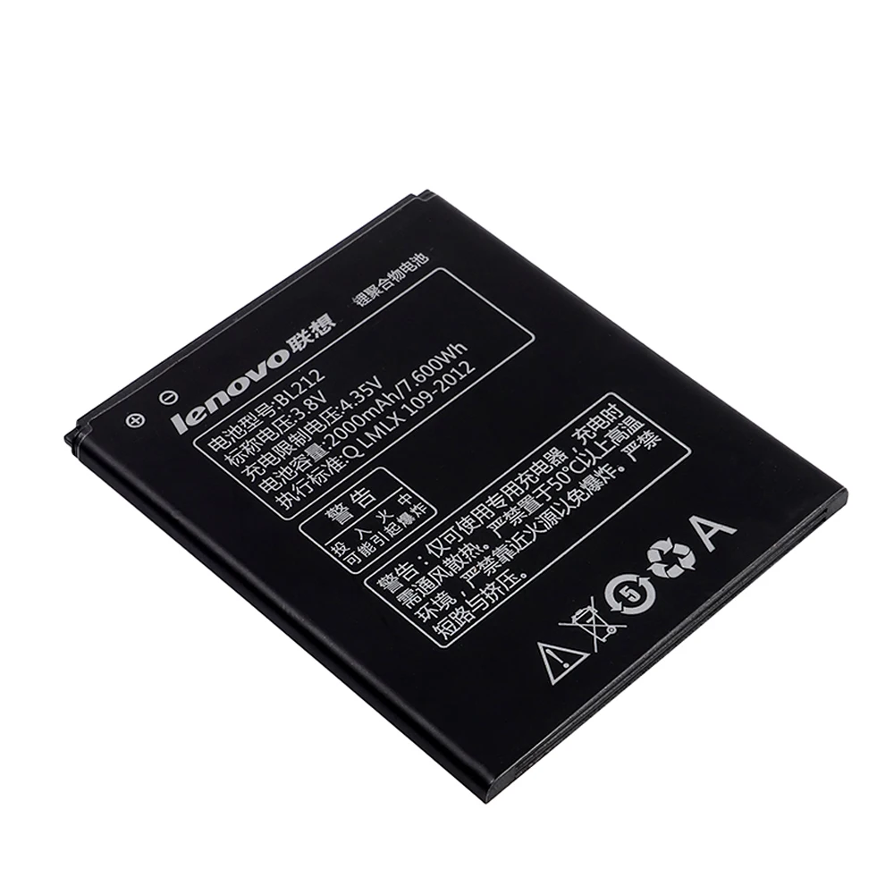 BL212 Оригинальный аккумулятор для Lenovo S898 A708T A628T A620T A688T A858T A780E A785E S8 S898T 2000mAh |