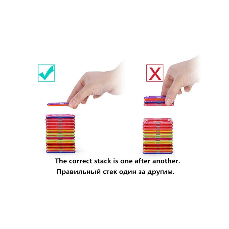 135 шт. Детский конструктор из магнитных блоков|Магнитные конструкторы| |