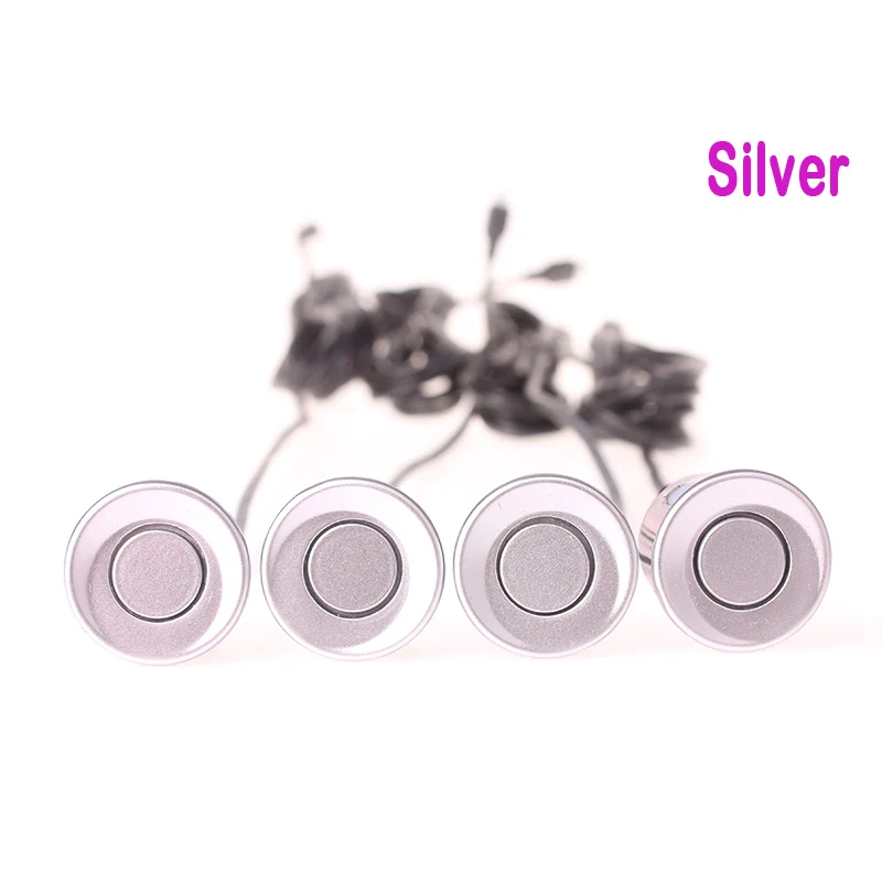 Бесплатная доставка 4 шт. датчик парковки черный синий серый красный серебристый