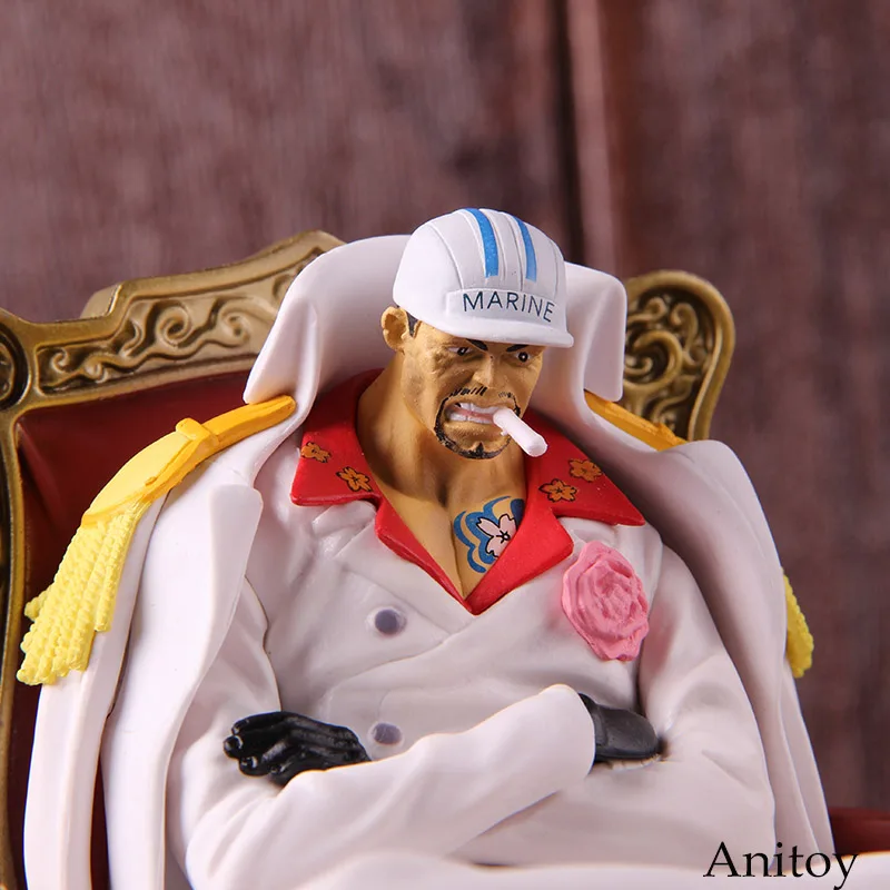 Адмирал флота Sakazuki одна деталь аниме фигурка ПВХ Коллекционная модель игрушки