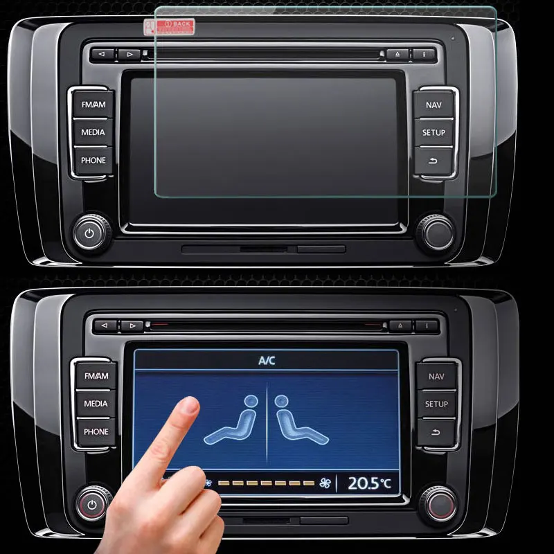 Универсальный защитный экран из закаленного стекла для 7 дюймового планшета