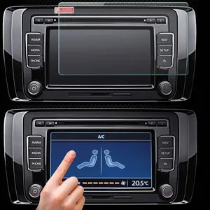 Универсальное закаленное стекло экранный протектор для 7-дюймового планшета Pad автомобиля DVD GPS КПК MP4 видео 9H Размер закаленного стекла