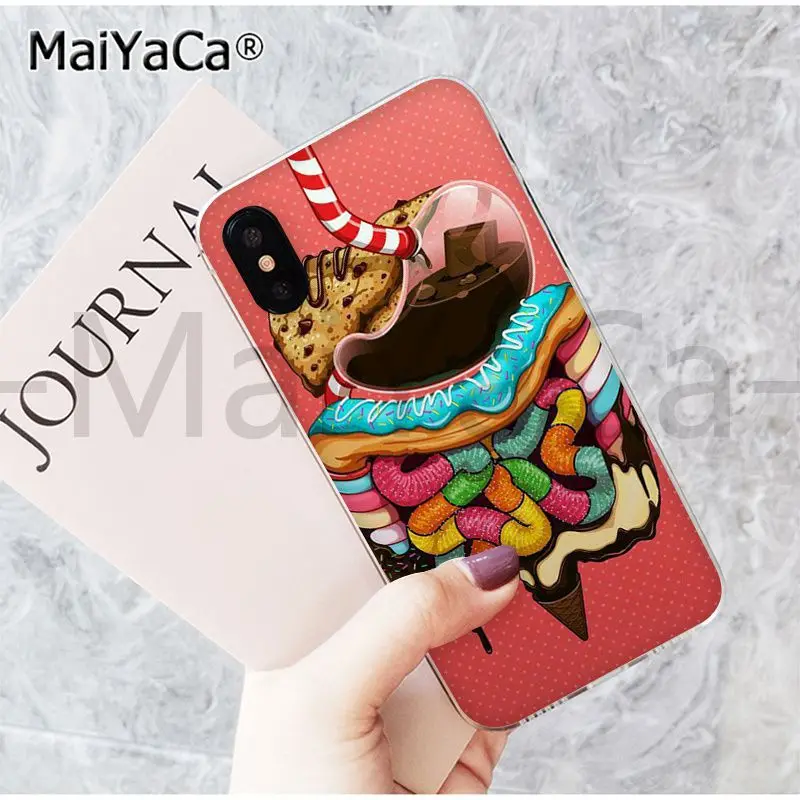 MaiYaCa, медицинский, человеческий, головной, меридиан, почка, искусство, Модный чехол для телефона, для iphone 11 pro 8 7 66S Plus X 5S SE XR XS MAX