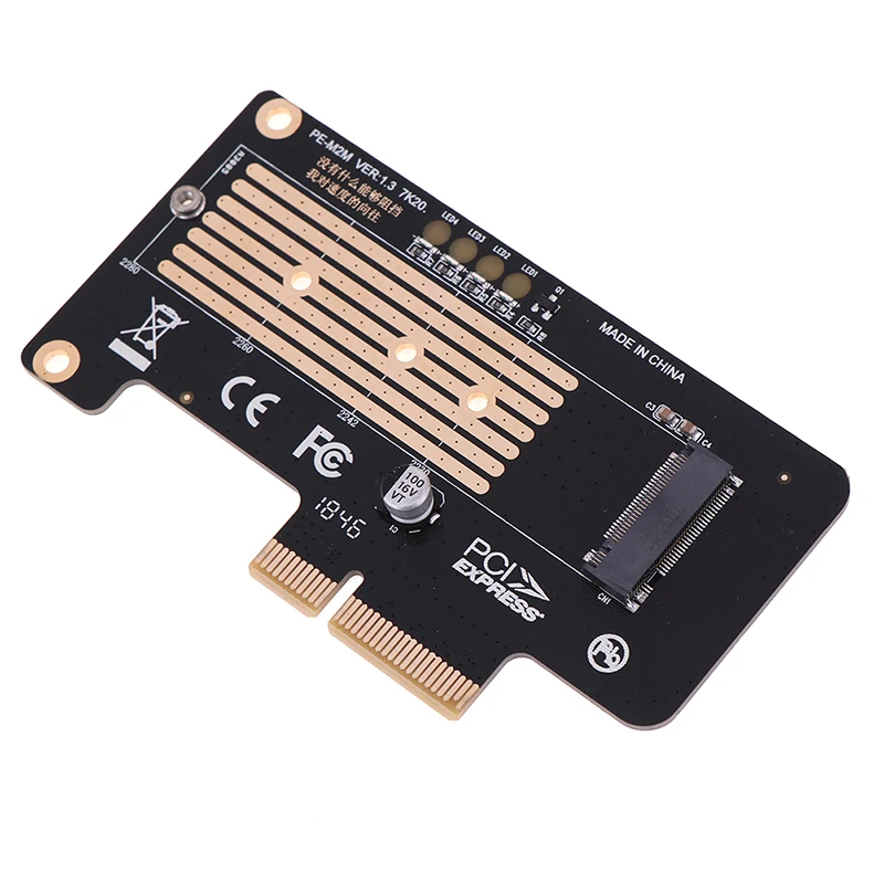 М ключа M.2 NVME/NGFF SSD на PCI E Express X4 X8 X16 адаптер конвертер карты SS|Платы расширения| |
