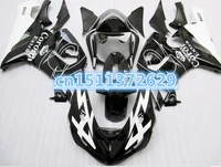 motorcycle fairing kit for kawasaki ninja zx6r 05 06 zx 6r 636 2005 2006 zx 6r corona white black fairings set dor d