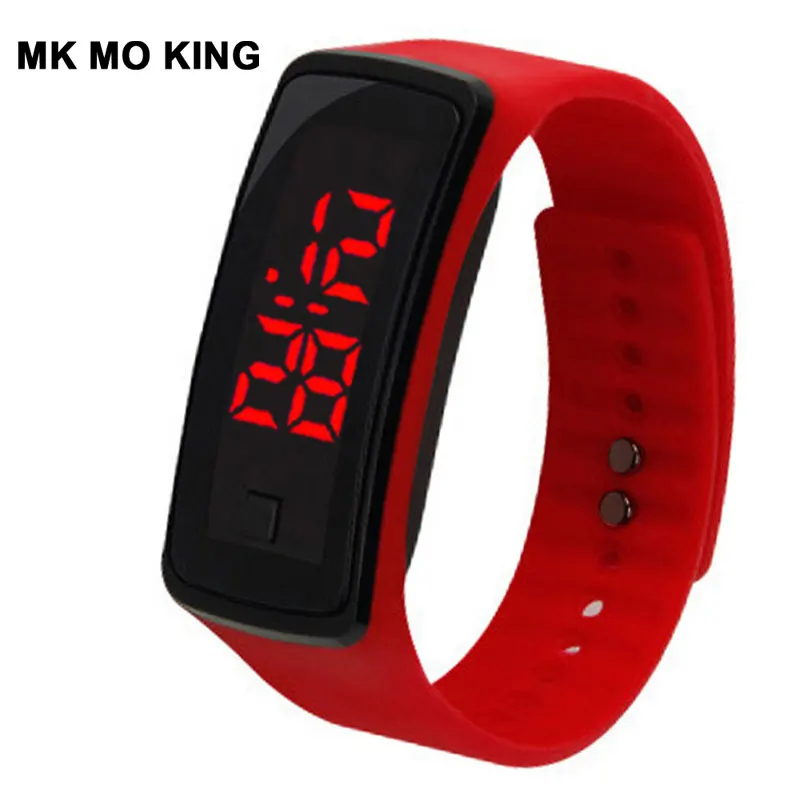 Модные спортивные светодиодные электронные часы с цифровым дисплеем для мужчин