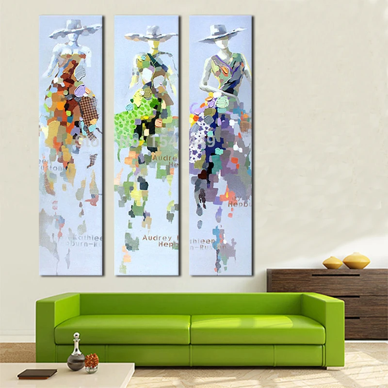 Ручная роспись очарование влюбленных космический танец пейзаж настенные