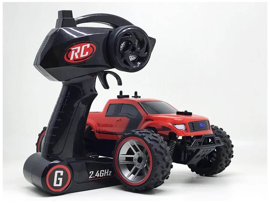 RC автомобилем 1:16 высокого Скорость вездеход 2.4 г Форд Raptor F150 полный пропорции
