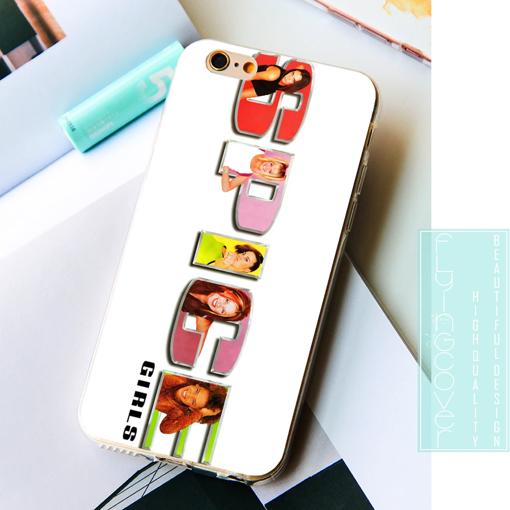 Coque Spice Girls Sex прозрачные мягкие силиконовые чехлы для телефонов iPhone XS Max XR X 7 8 6 S Plus