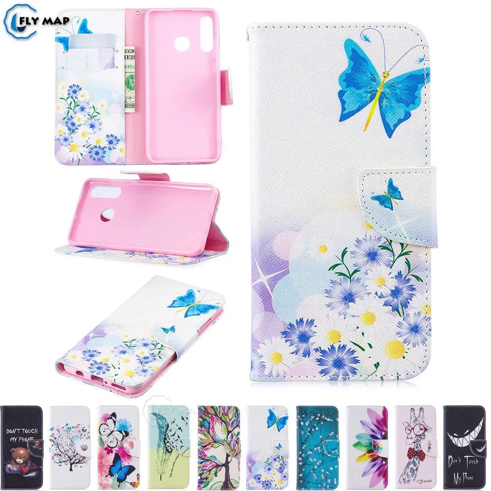 Флип чехол для Huawei P30 Lite MAR LX1 L21 кожаный телефона P 30 P30Lite окрашенный чехол|flip case|coque