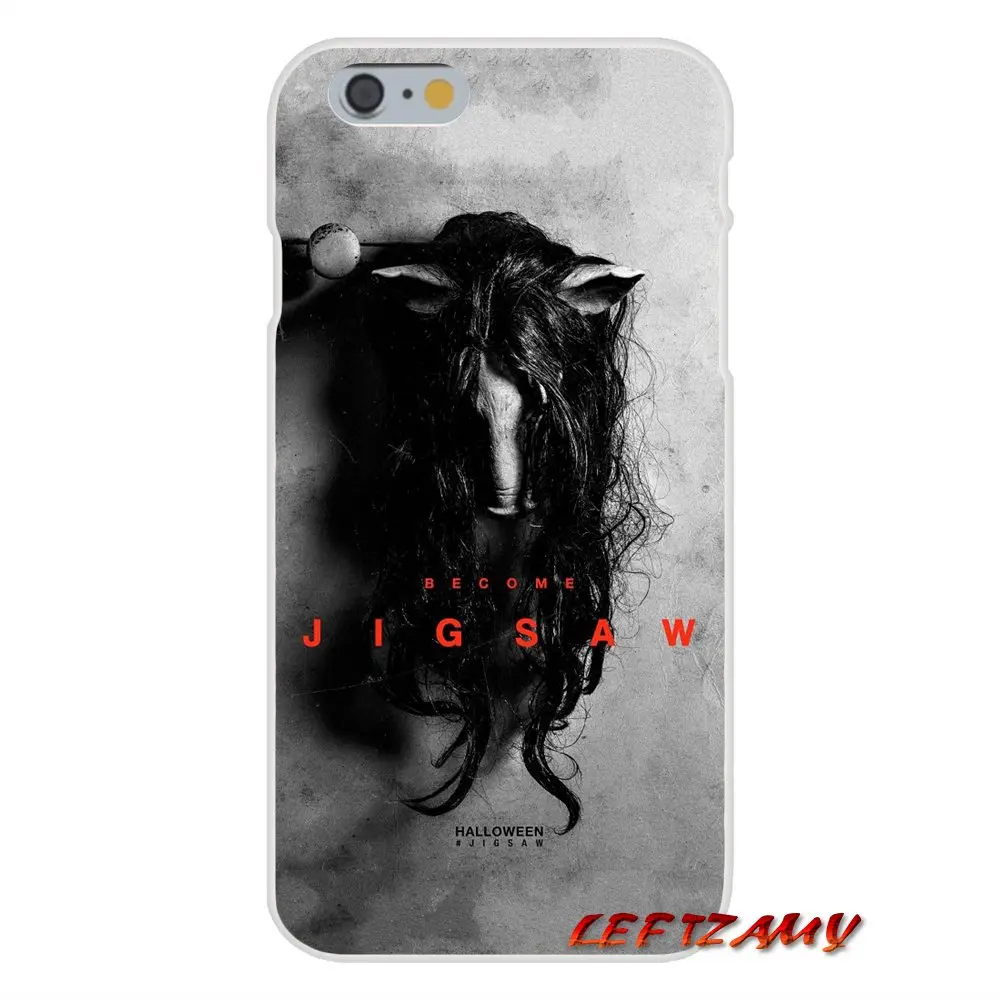 Для iPhone X XR XS MAX 4 4S 5 5S 5C SE 6 6S 7 8 Plus ipod touch Аксессуары чехлы для телефонов Чехлы Jigsaw Saw 3D