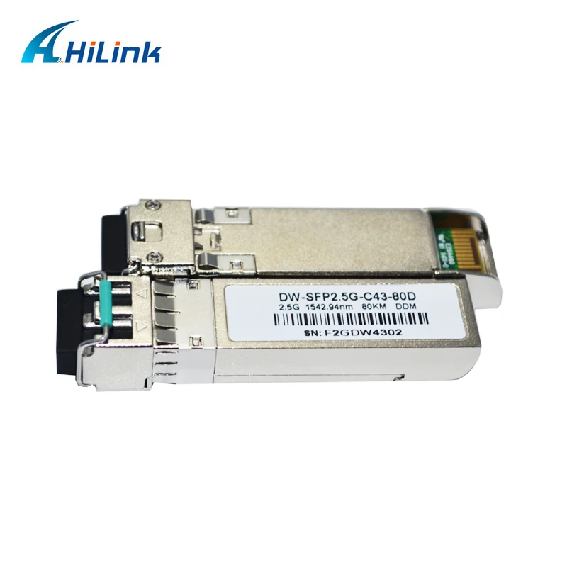 Hilink LC Arista совместимый SPF модуль 2,5G 80 км DWDM SFP 1542.94nm