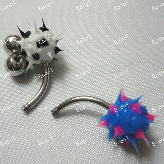 Whole Nice 30pcs Jewelry Lots Stainless Steel Body Piercing Eyebrow Navel Belly Bar Ring LB327 Free shipping | Украшения и