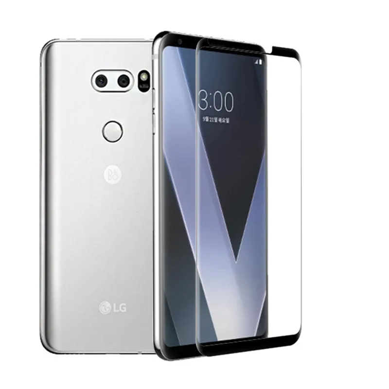 Закаленное 3d-стекло Gourde для LG g7 G6 G5 G4 V30 Edge полное изогнутое Взрывобезопасное