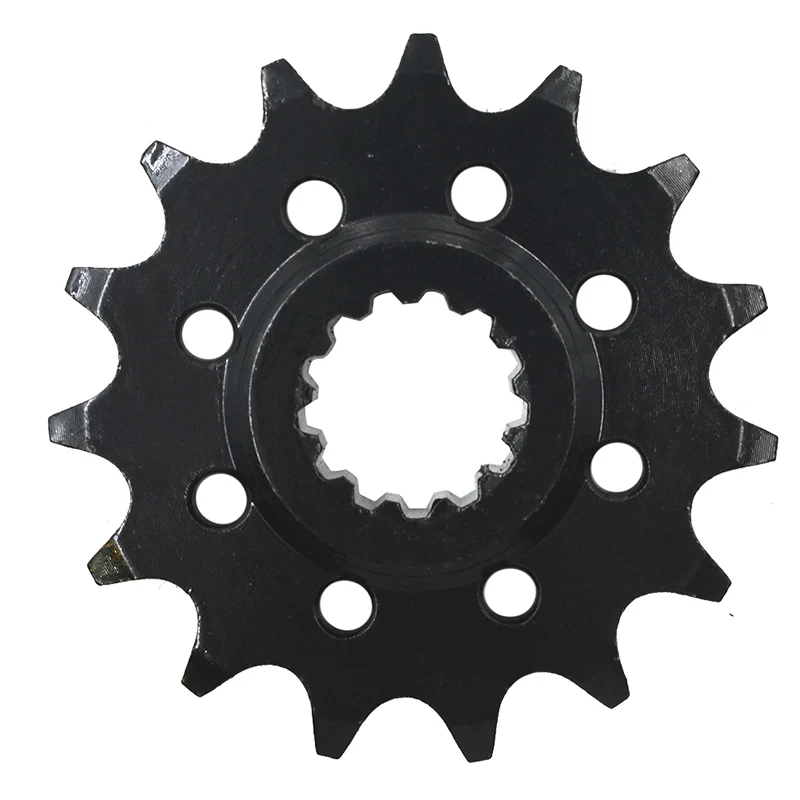 Front Sprocket 15T Мотоцикл части цепи 520 передние и задние Звездочки 14 T-41 T 15 T-41 T для HONDA CB500F/X CBR500R 2013- NC700 CTX700 NC750 - Цвет: Front Sprocket 15T