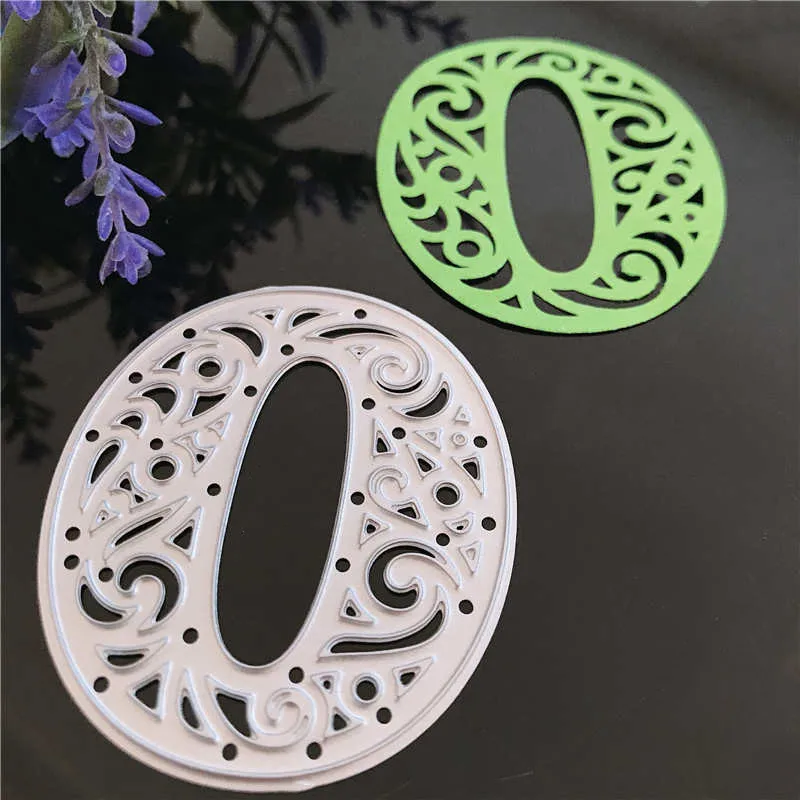Arabic numerals Hollow Numbers Metal Cutting Dies Stencils For Scrapbooking Decorative Embossing Suit Paper Cards Die Cutting|Вырубные