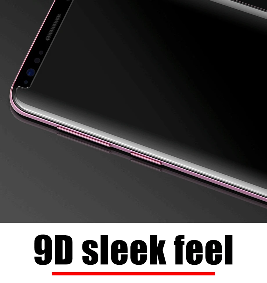 Ультрафиолетовый защитный экран для huawei mate 20 pro RS из закаленного стекла с полным покрытием, Жидкий УФ-светильник для samsung Note 8 Note9 S9 S8
