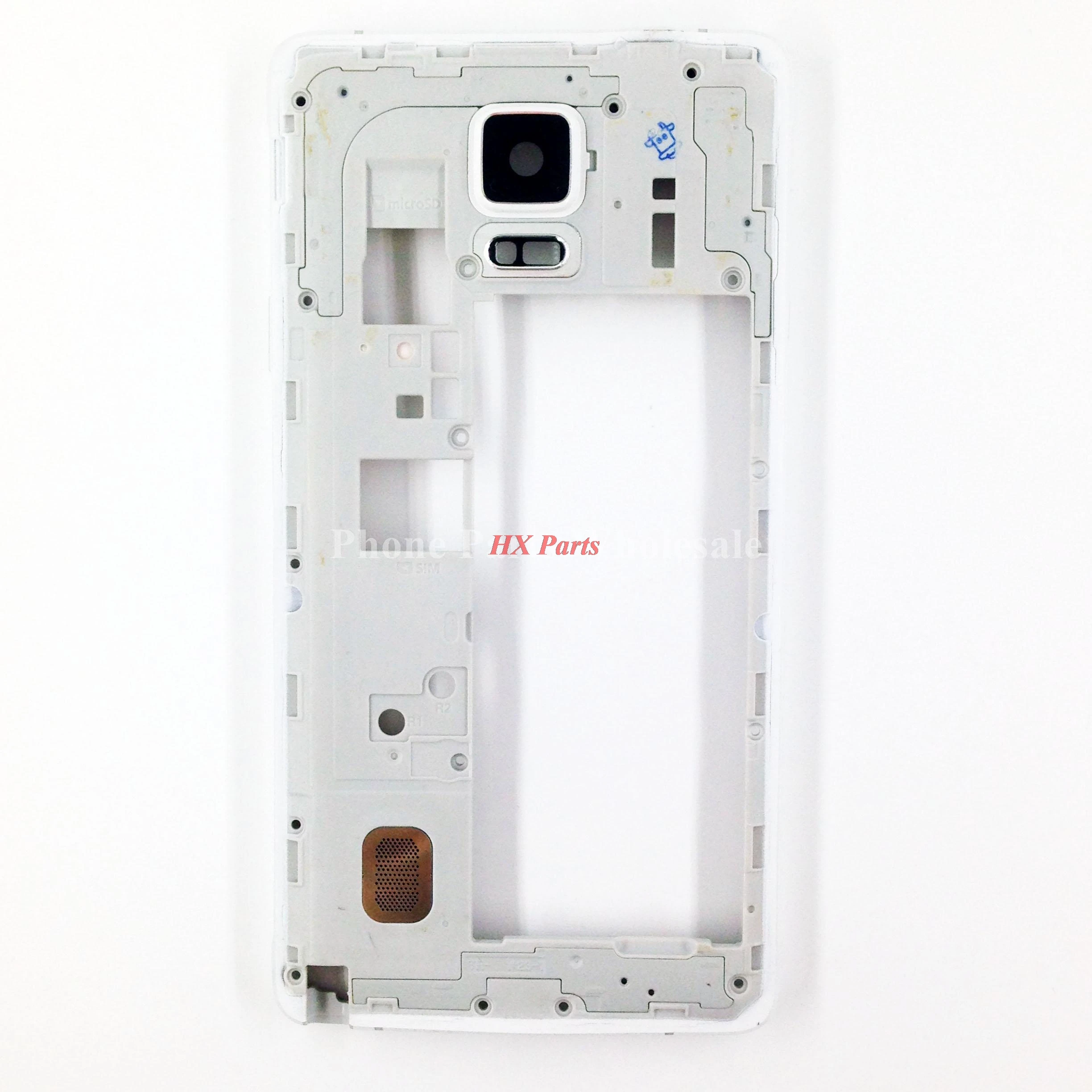 Для samsung Galaxy Note 4 N9100 N910F N910V N9108V N910C средняя пластина шасси ободок средний Корпус рамка Запчасти для ремонта жилья