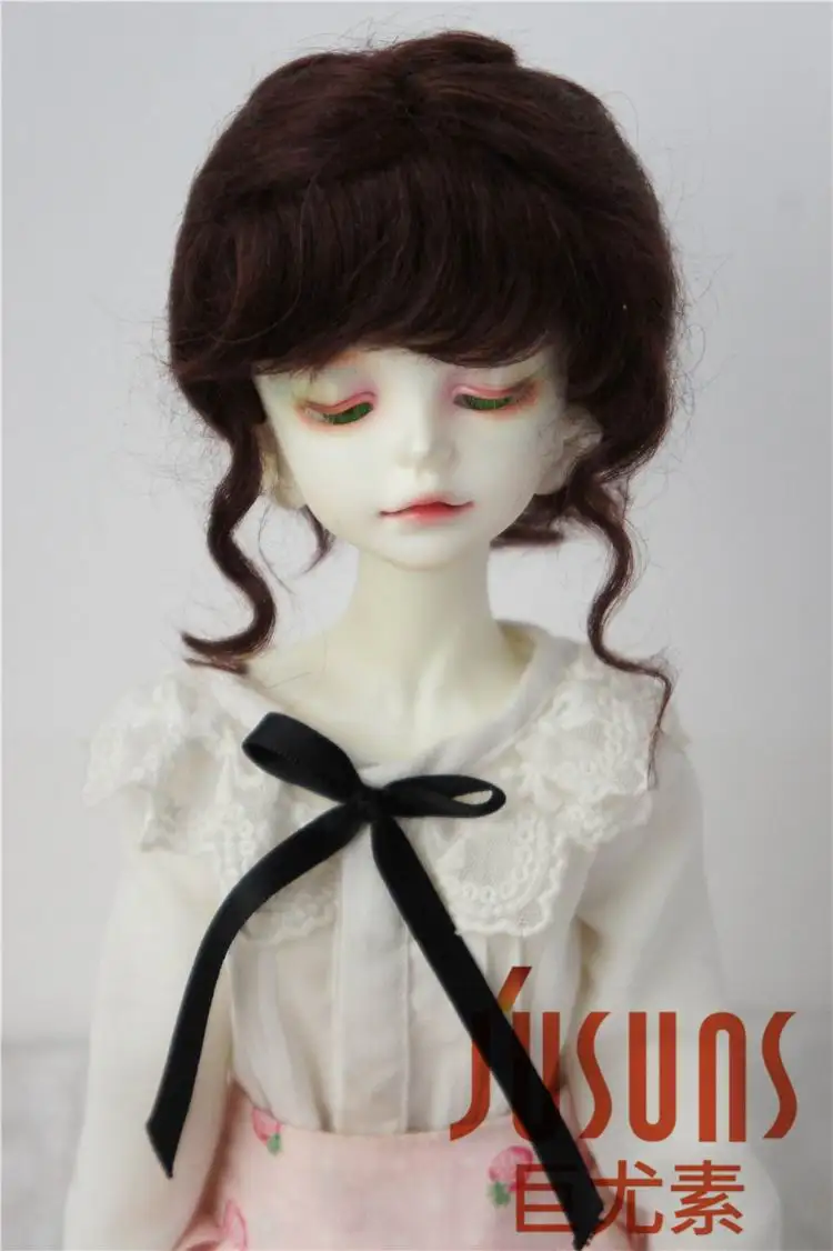 JD160 1/6 1/4 1/3 модные парики для кукол из мохера мягкий парик шарнирной куклы Размеры