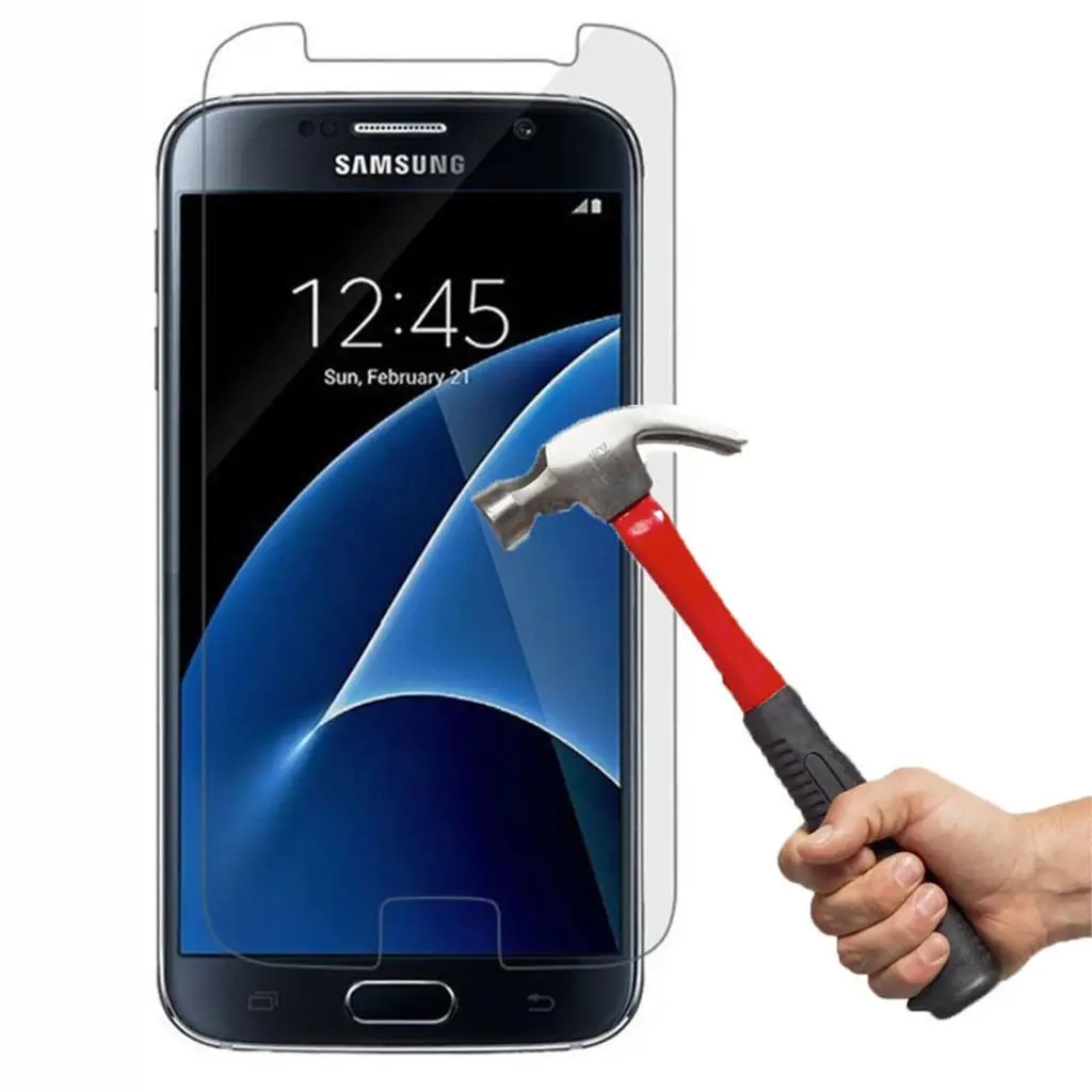 2 шт Защита экрана для Samsung Galaxy S7 стекло закаленное G9300 пленка телефона [ |