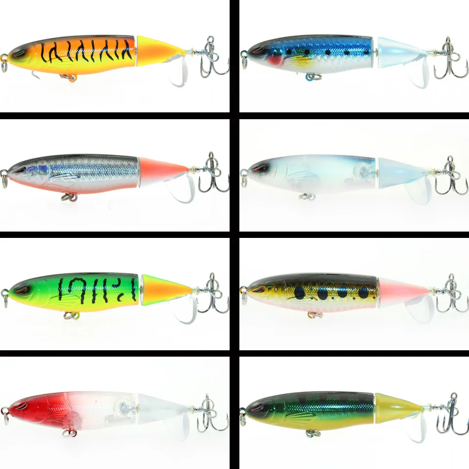 1 шт. Whopper plopper 10 см 13 г плавающий Поппер приманка для рыбалки искусственная