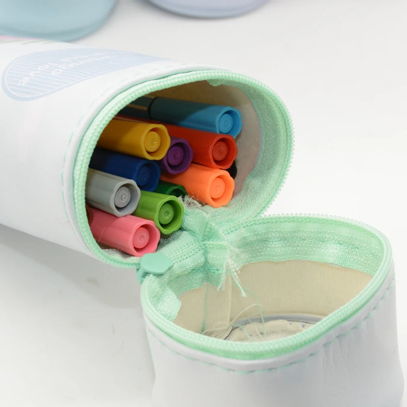 Школьный Карандаш Чехол s Papeleria Kawaii Estuche Lapices пенал с единорогом Чехол Коробка для карандашей, фруктов Etui для девочек portapenne Astuccio