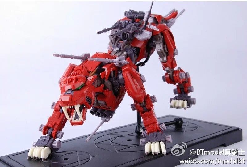 BT модель строительных комплектов: ZOIDS EZ-016 красный меч Тигр 1: 72 весы полный действие пластиковый комплект собрать модель день рождения рождественские подарки