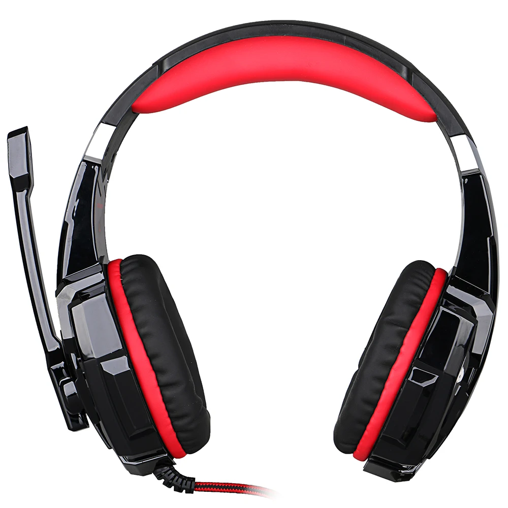 EACH G9000 3.5mm Game Gaming Headphone Headset Earphone With Mic LED Light For Laptop Tablet / PS4 Mobile Phones headset gamer |