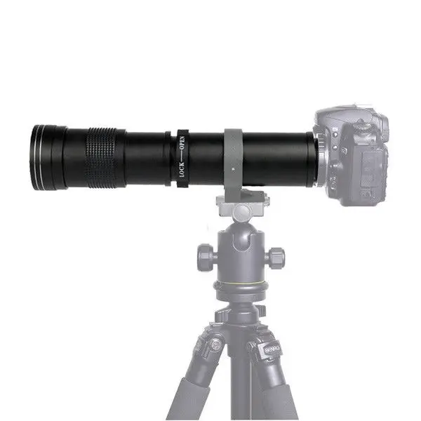 420-800Mm F/8.3-16 Telephoto Zoom Lens For Canon Pentax Sony Dslr Cameras