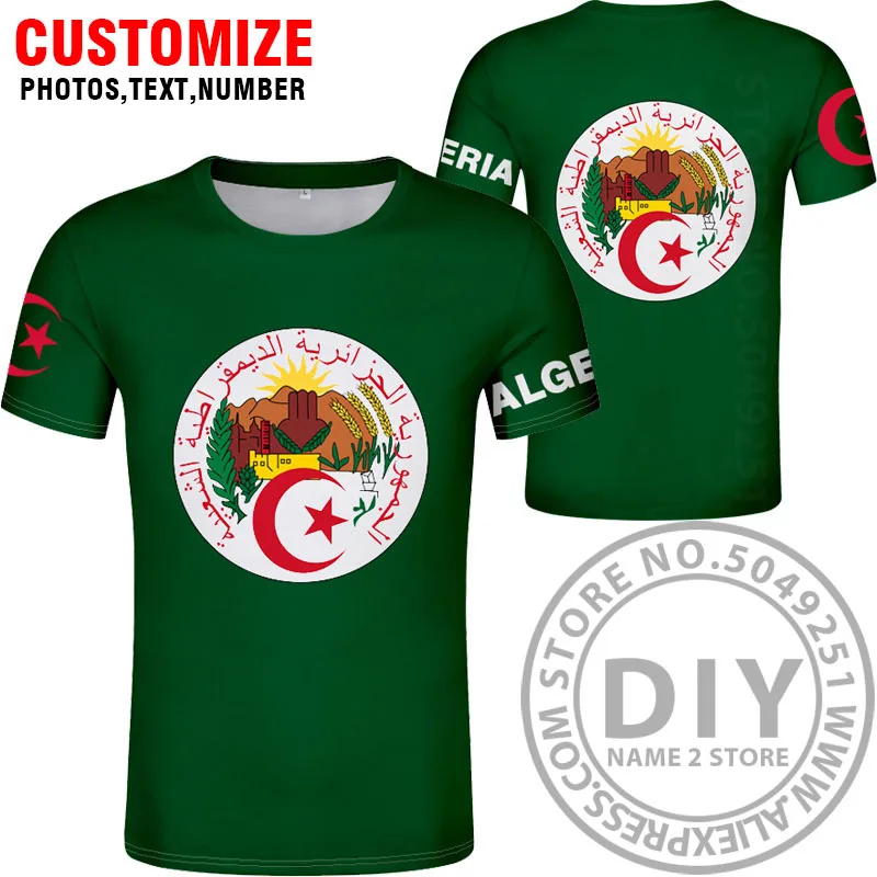 Style 11 Футболка с надписью «algerie»,, футболка с номером dza, ислам, сделай сам, арабский элджери, арабский принт, надпись, черный флаг, фото, одежда - Цвет: Style 11
