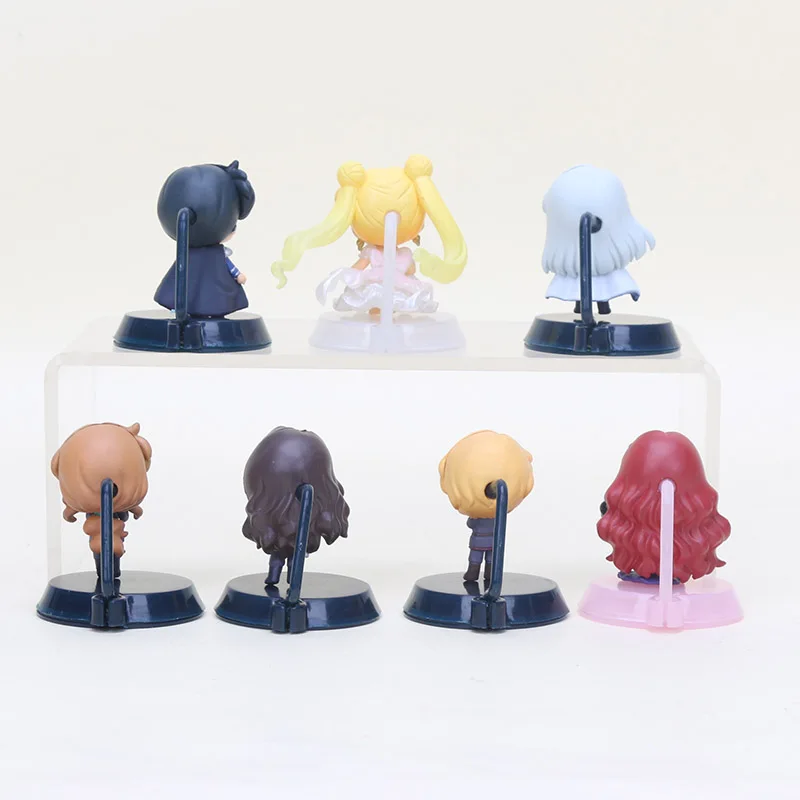 2 стиля Сейлор Мун 25th anniversary Petit Chara Сейлор Мун темное Королевство ПВХ фигурка модель игрушки 5 см