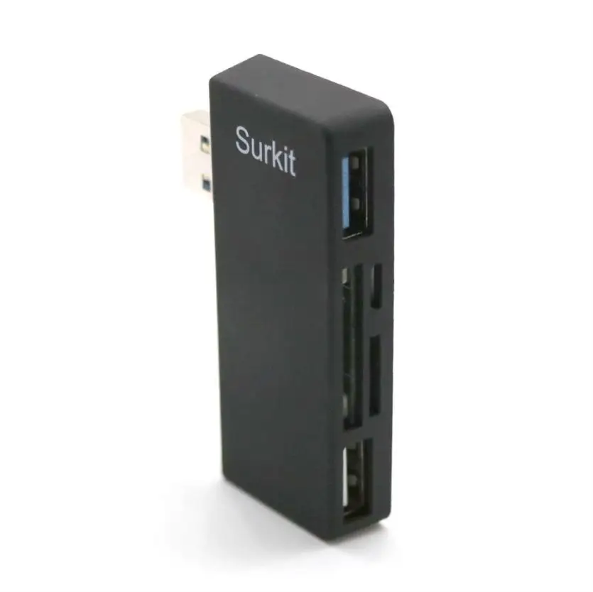 Carprie 5 в 1 USB 3,0 для Micro TF/SD карты концентратор адаптер/кард-ридер OTG для Surface Pro 17Aug18 дропшиппинг