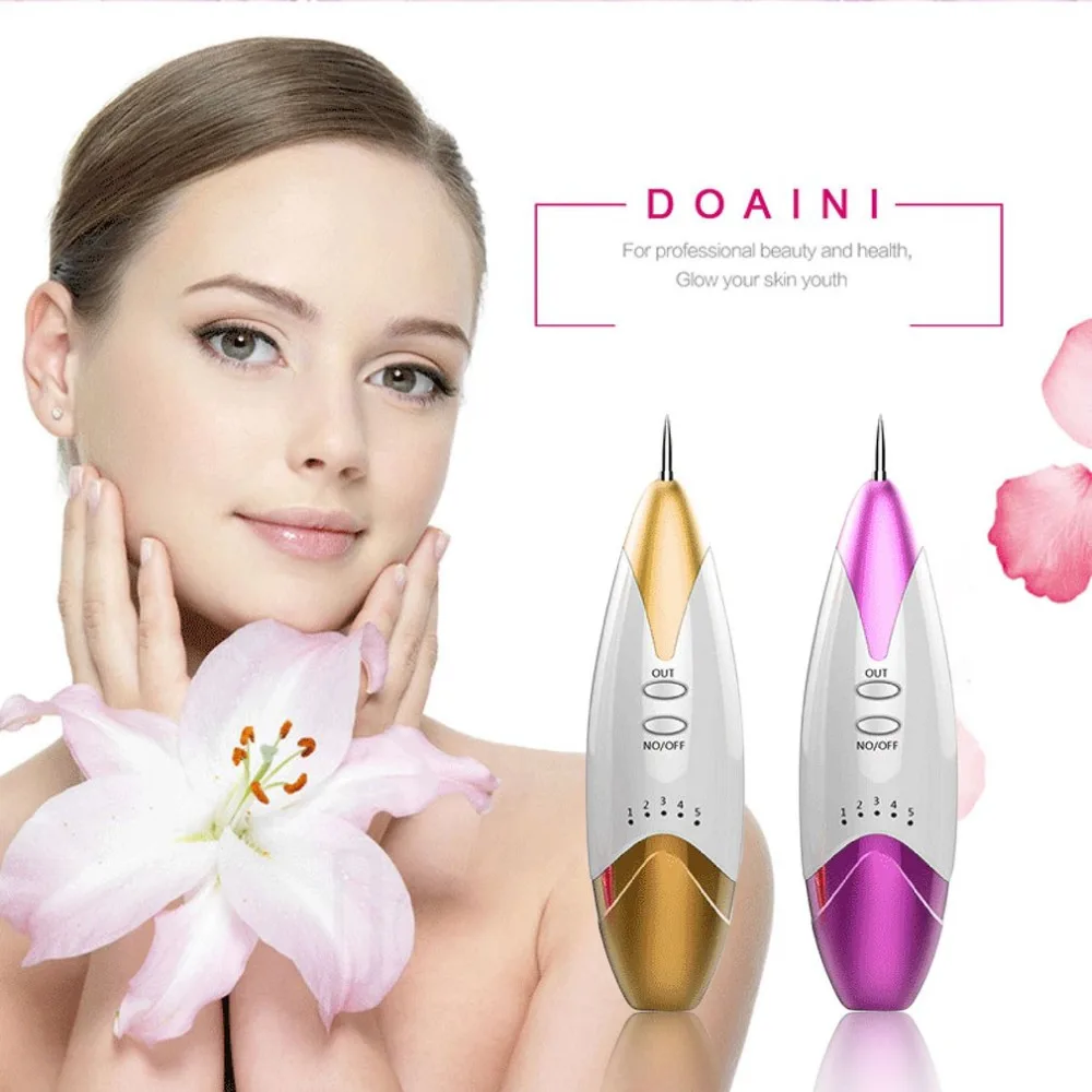 Portable Laser Freckle Dot Mole Dark Spot Tattoo Removal Pen Beauty Skin Machine Electric Facial Pore Cleanser |