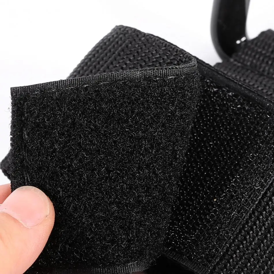 Wrist Support Protection Black Training Bandage Straps Hook Gym Grips Supports Posture Corrector | Красота и здоровье