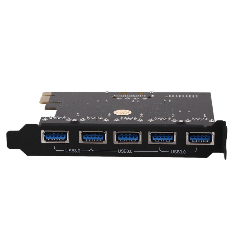 7 портов Pci-E Usb 3 0 Express Card 5 снаружи и 2 порта для передней панели через 19Pin внутри с