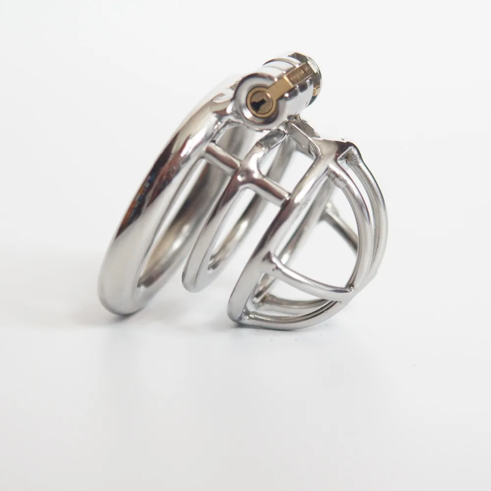 Новейший Stealth Lock Мужской Пояс верности из нержавеющей стали супер маленькая