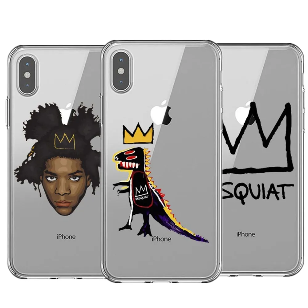 Чехол для iPhone X 5 S 5S XR XS Max 6 6S 7 8 Plus мягкий силиконовый чехол телефона Minason Jean Michel