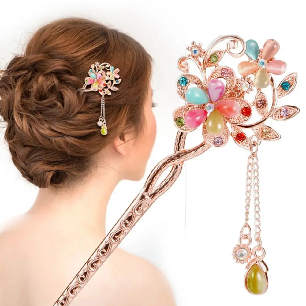 1 шт. заколки для волос с бабочками|hair stick|butterfly hair stickbridal wedding |