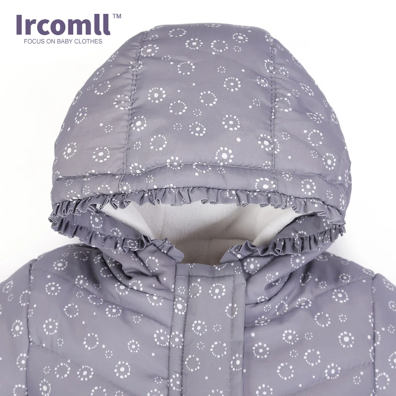 Новинка 2017 детские комбинезоны Ircomll плотный теплый комбинезон для малышей боди