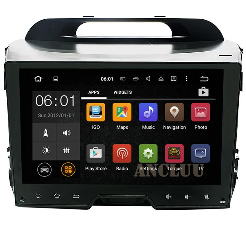 9 дюймов 2 Din Android Автомобильный gps навигатор для KIA sportage r/Sportage 2010 2011 2012 2013 2014 2015