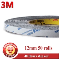 50x 12mm  50 meters 3M Black 9448 Double Sided Adhesive Tape Slim Sticky for Cellphone LCD Display Touch Screen Repair 15