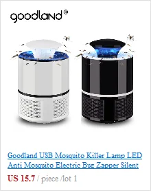 Goodland лампа от комаров электрическая ловушка от комаров против насекомых Zapper USB СВЕТОДИОДНЫЙ светильник от насекомых для улицы