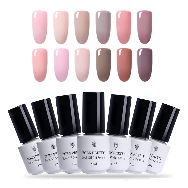 Серия BORN PRETTY Nude гель для ногтей УФ-гель 5 мл отмачиваемый лак УФ-клей маникюра Лак