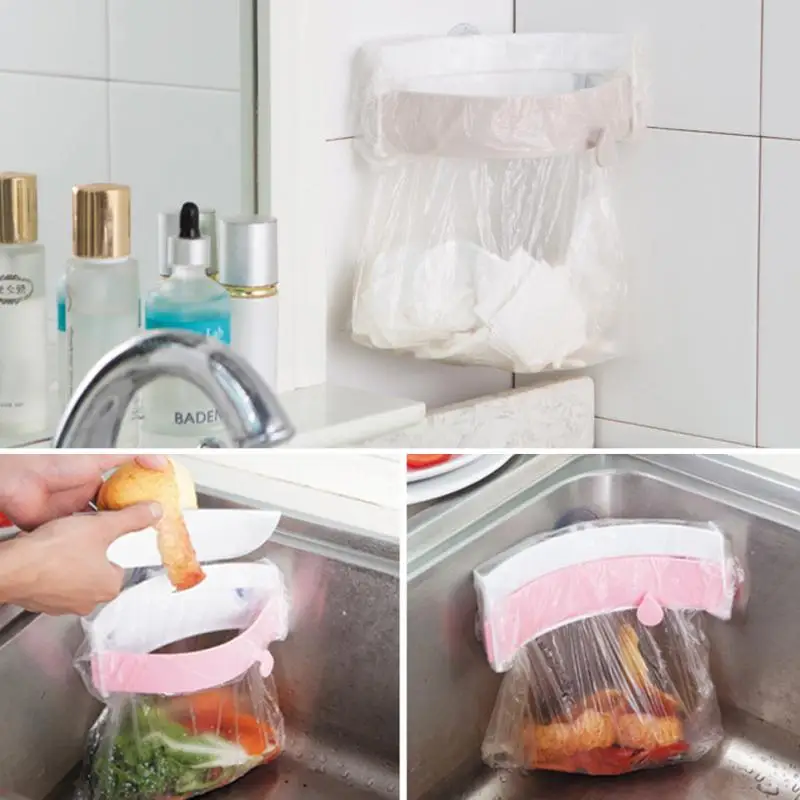 Кухонная раковина мусора sucker стоять сильный три изогнутых раковины сумка