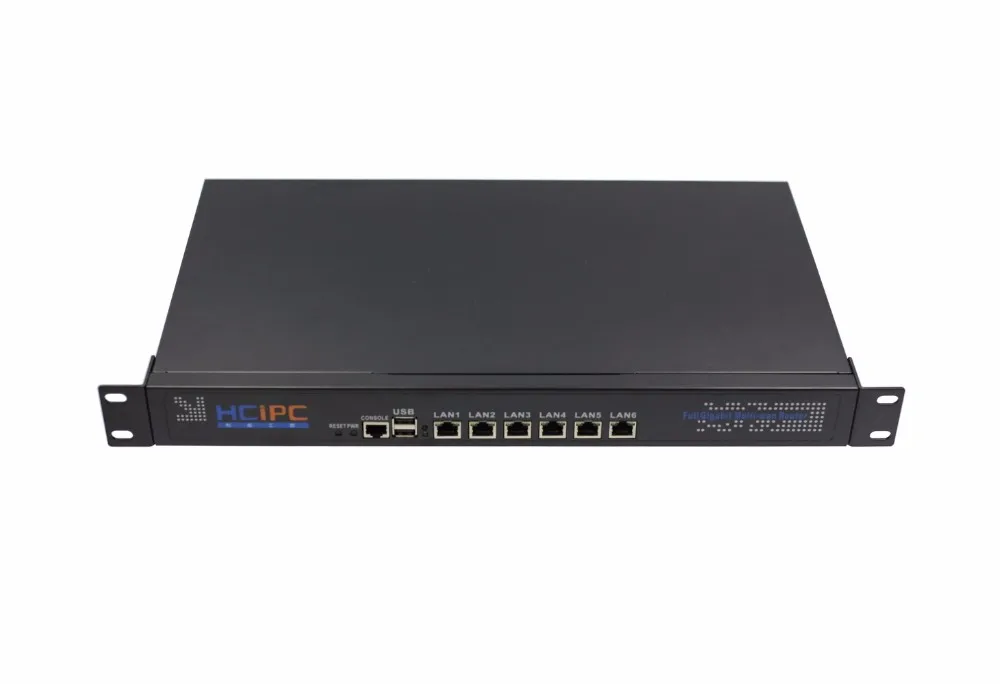 HCiPC B203-1 HCL-SD525-6LA система, ATOM D525, 6LAN 1U брандмауэр система/маршрутизатор, 6x82583 в LAN маршрутизатор, брандмауэр Материнская плата