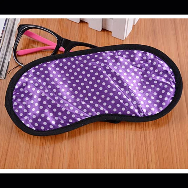 Повязка на глаза JETTING в маленькую точку для сна повязка против храпа путешествий