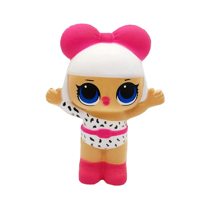 Снятие Стресса мягкие игрушки Kawaii Мода Сюрприз девочка кукла медленно
