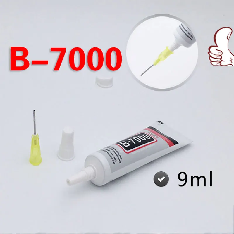 9 мл B7000 экран ремонтный клей для рукоделия DIY Стекло рукоделие из хрусталя резиновый фиксированный стеклянный гель горячая Распродажа B-7000 сенсорный экран